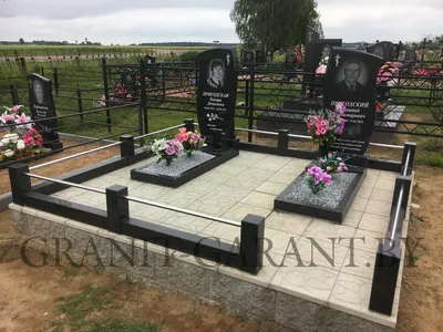 Благоустройство мест захоронения на кладбище в Витебске