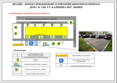 Благоустройство придомовой территории МКД - Проектная группа АРХИМА