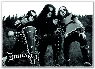 Рисовал для Black Metal группы | Пикабу