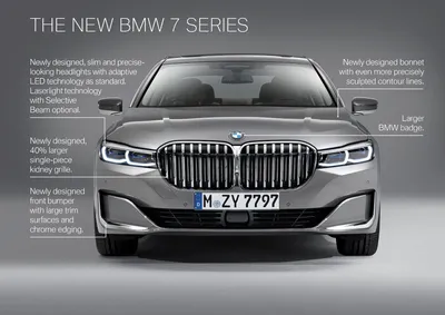 Объявлены российские цены на обновлённый седан BMW 7 Series — ДРАЙВ