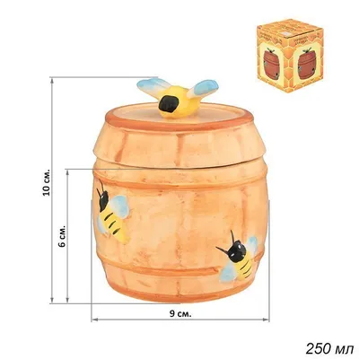ХВОЁЖНЫЙ Бочонок для меда из липы