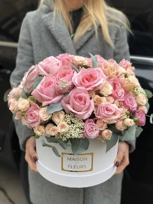 Киев доставка цветов | Большой букет с розы и тюльпанов