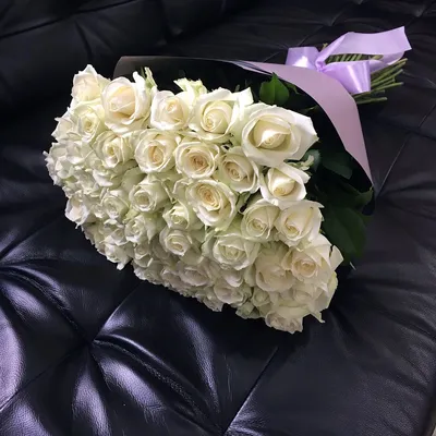 Большой букет пионовидных роз купить с доставкой по Томску: цена, фото,  отзывы
