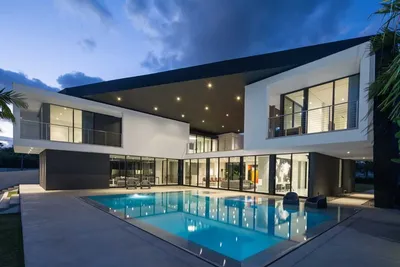 Современный стильный новый дом с бассейном в Арабкире!