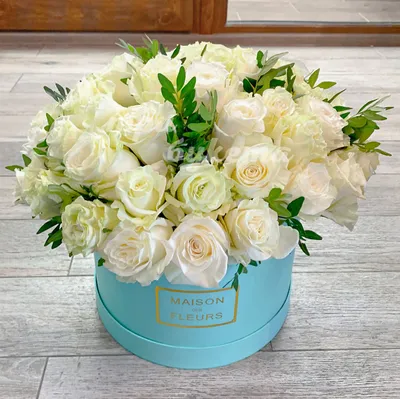 Букет белых роз Эквадор – купить с бесплатной доставкой в Москве