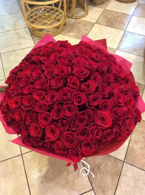 Букет из 25 высоких роз (70 см) - Букеты - Торговый дом Орхидея