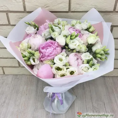 🌺 Купить букет пионов, 🛒 Заказать цветы по лучшей цене. ➱ Большой выбор  пионов | «Роза ИФ»