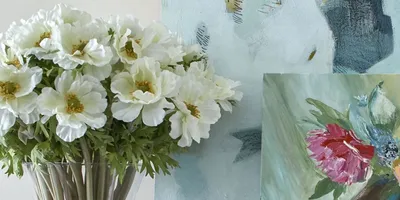 Искусственные цветы/ букет ромашек/ композиция из искусственных цветов/  декор для дома и офиса Искусственные растения 36433337 купить в  интернет-магазине Wildberries