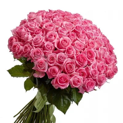 Букет белых роз - 131 шт. за 20 590 руб. | Бесплатная доставка цветов по  Москве