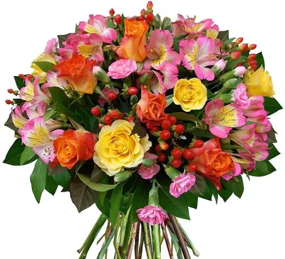 Держа букет цветов в руке PNG , Свежие цветы, Цветы, цветы PNG рисунок для  бесплатной загрузки