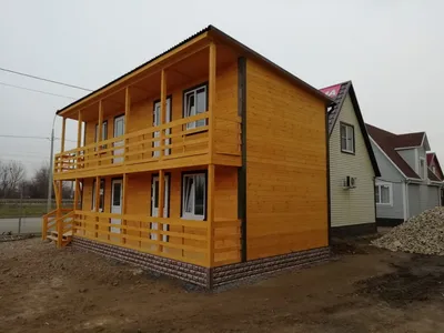 Дома из бруса в Краснодаре, строительство дома под ключ из бруса в  Краснодарском крае