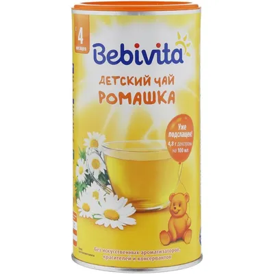 Чай Bebivita Успокаивающий Сказочные Сны сухой быстрорастворимый для детей  с 1 месяца 200г ❤️ доставка на дом от магазина Zakaz.ua