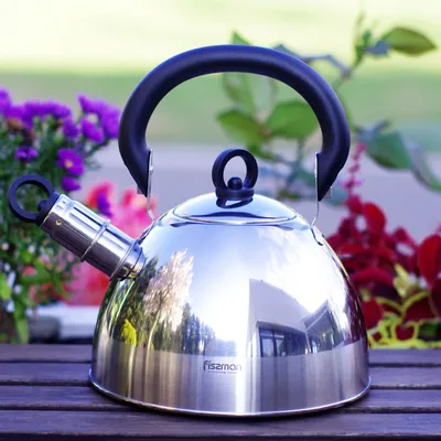 Чайник со свистком 3.0л Resto 90602 - купить по лучшей цене в Алматы |  интернет-магазин Технодом