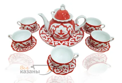 Чайный сервиз на 4 персоны. Черный. Набор чашек и заварник (ID#949101941),  цена: 197.40 ₴, купить на Prom.ua