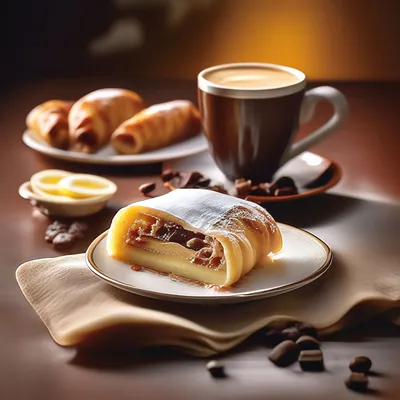 Прекрасное доброе утро, чашечка кофе…» — создано в Шедевруме