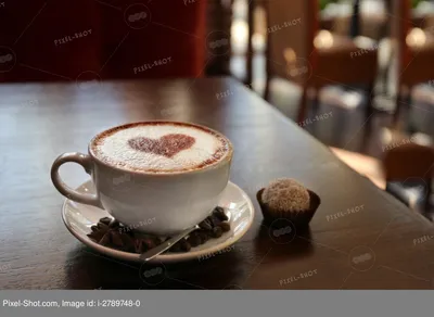 Купить фотообои Чашечка кофе №22071. Каталог: Еда | ABC-Decor