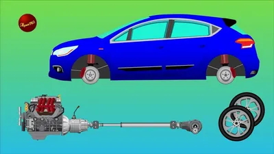 Части машины картинки для детей фотографии
