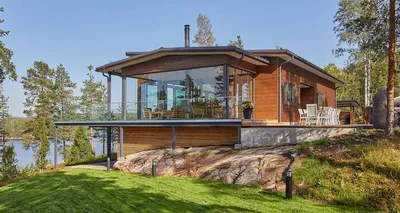 Деревянные дома из Финляндии Polar Life Haus