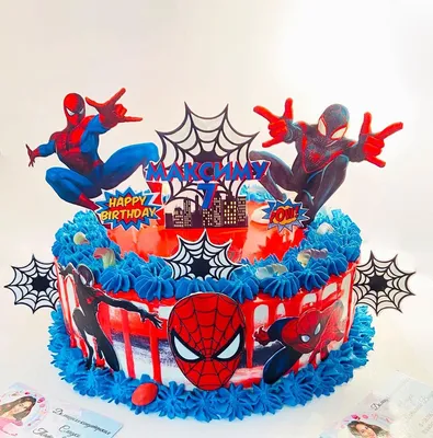 Торт «Человек-паук» с доставкой СПб