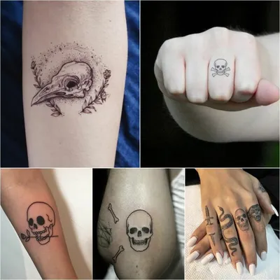 Череп тату: изображение, которое никогда не выйдет из моды