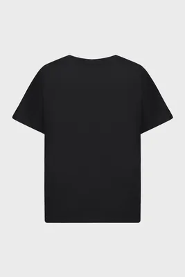 Женская черная футболка SMOOTH Calvin Klein K20K205410 — FR Group