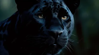 черный леопард на темном фоне, картинка черная пантера фон картинки и Фото  для бесплатной загрузки