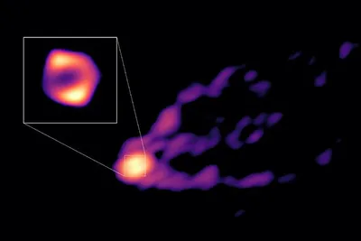 Монстр в центре галактики. Ученые впервые показали фото черной дыры на  Млечном Пути - BBC News Русская служба