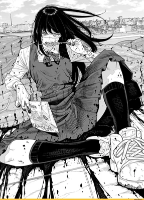 Черно-белый стиль манга. девушка аниме. бесшовный узор вектор. обои на  стену. задний план. кавайная девушка | Премиум векторы