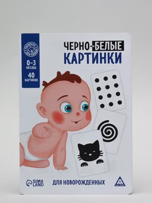 Развивающие карточки VeraKit черно-белые для новорожденных 0+ Домашние  животные купить по цене 514 ₽ в интернет-магазине Детский мир