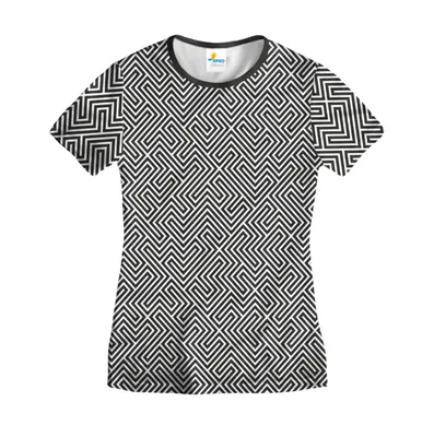 Черно-белые футболки на фоне гранж. Макет для дизайна :: Стоковая  фотография :: Pixel-Shot Studio
