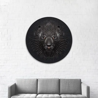 Животное черный лев - 73 фото