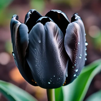 Черный тюльпан: когда-то считала его выдумкой. Но вот он, существует |  Белорусские сотки | Дзен