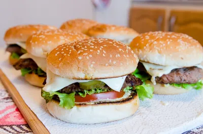 Бургер: классический рецепт в домашних условиях с видео и фото | Меню недели