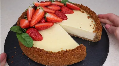 Классический Чизкейк Нью-Йорк Cheesecake NEW YORK - Идеальный Проверенный  рецепт - YouTube