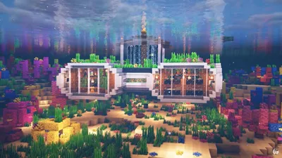 1. Почему Minecraft так популярен? Потому что можно построить красивые  дома» — создано в Шедевруме