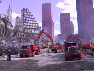 Как вспоминают 11 сентября в Нью-Йорке - YouTube