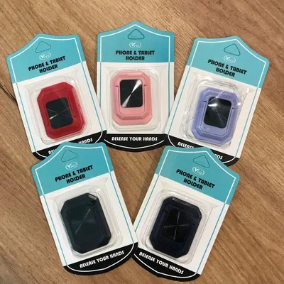 POPSOCKET попсокет для телефона прямоугольный с вращающимся кольцом красный  | akstel.ru