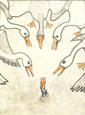Иллюстрация 2 из 10 для Чудесное путешествие Нильса с дикими гусями -  Сельма Лагерлеф | Лабиринт - книги.