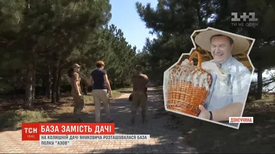 Дача Януковича в Урзуфе стала военной базой - видео