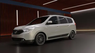 Dacia Lodgy 2015 3D model - Download Vehicles on 3DModels.org