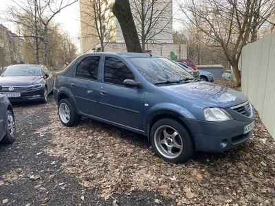 2015 DACIA LOGAN 2 Base with 18x8.5 Ac Schnitzer Type 3 and Landsail 195x35  on Air Suspension | 2463953 | Fitment Industries