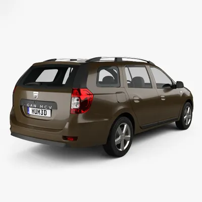 Dacia Logan MCV Van 2019 - 3D Model by Creator 3D