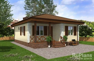 Проект «Дачный Дом 3» строительство дома из SIP (СИП) панелей - Проекты  домов - Сервус Одесса