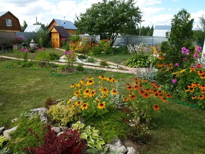 Дача, сад, огород | Дизайн цветочного сада, Огород, Сад