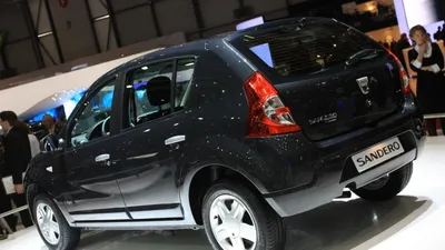 Dacia Sandero 2007-2012 Dimensions Side View