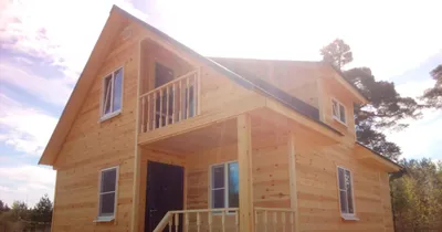 Проекты дачных деревянных домов - Дачные дома из дерева