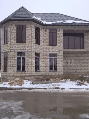Как дагестанский камень переносит холод :: Каменный дом