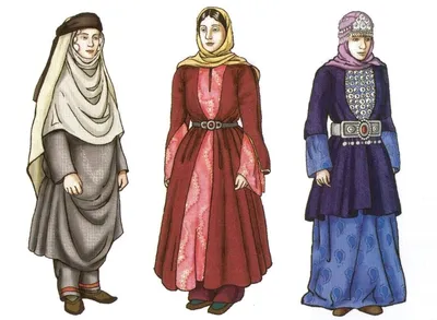 Национальная одежда дагестана | Этнический костюм, Одежда, Народный костюм