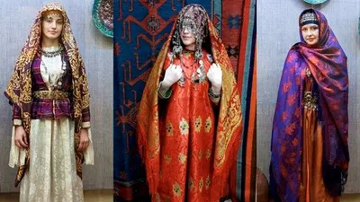 Дагестанский национальный костюм #исторический_факт 21 - YouTube