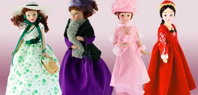 Фарфоровые куклы «Дамы Эпохи» от Де Агостини - описание, фото, видео